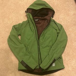 Green Loki mountain jacket size xs